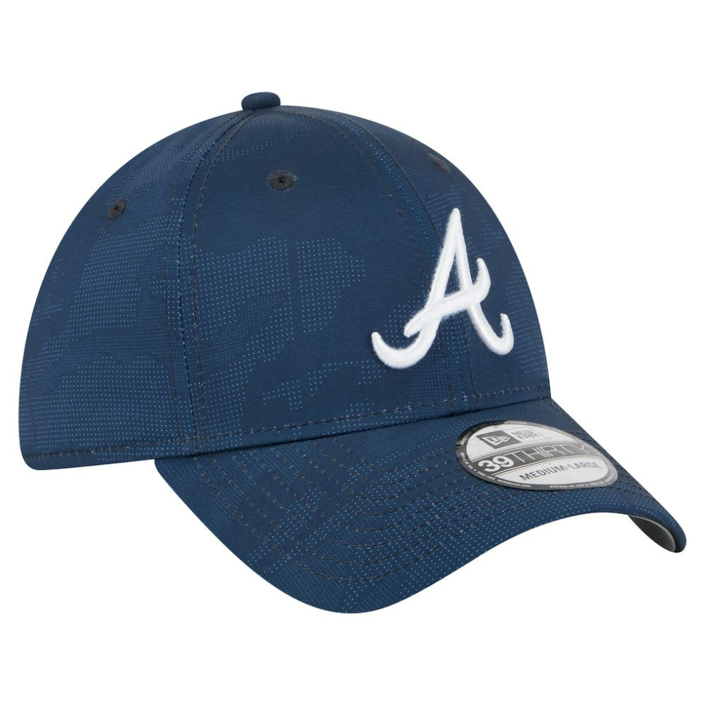 Atlanta Braves New Era Tonal Camo 39THIRTY Flex Hat - MLB Hats