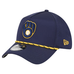 Milwaukee Brewers New Era 39THIRTY A-Frame Perforated Flex Hat - MLB Hats