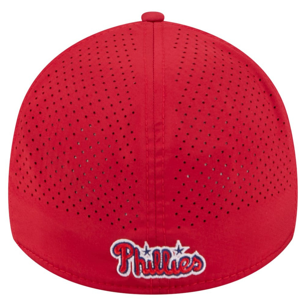 Philadelphia Phillies New Era 39THIRTY A-Frame Perforated Flex Hat - MLB Hats
