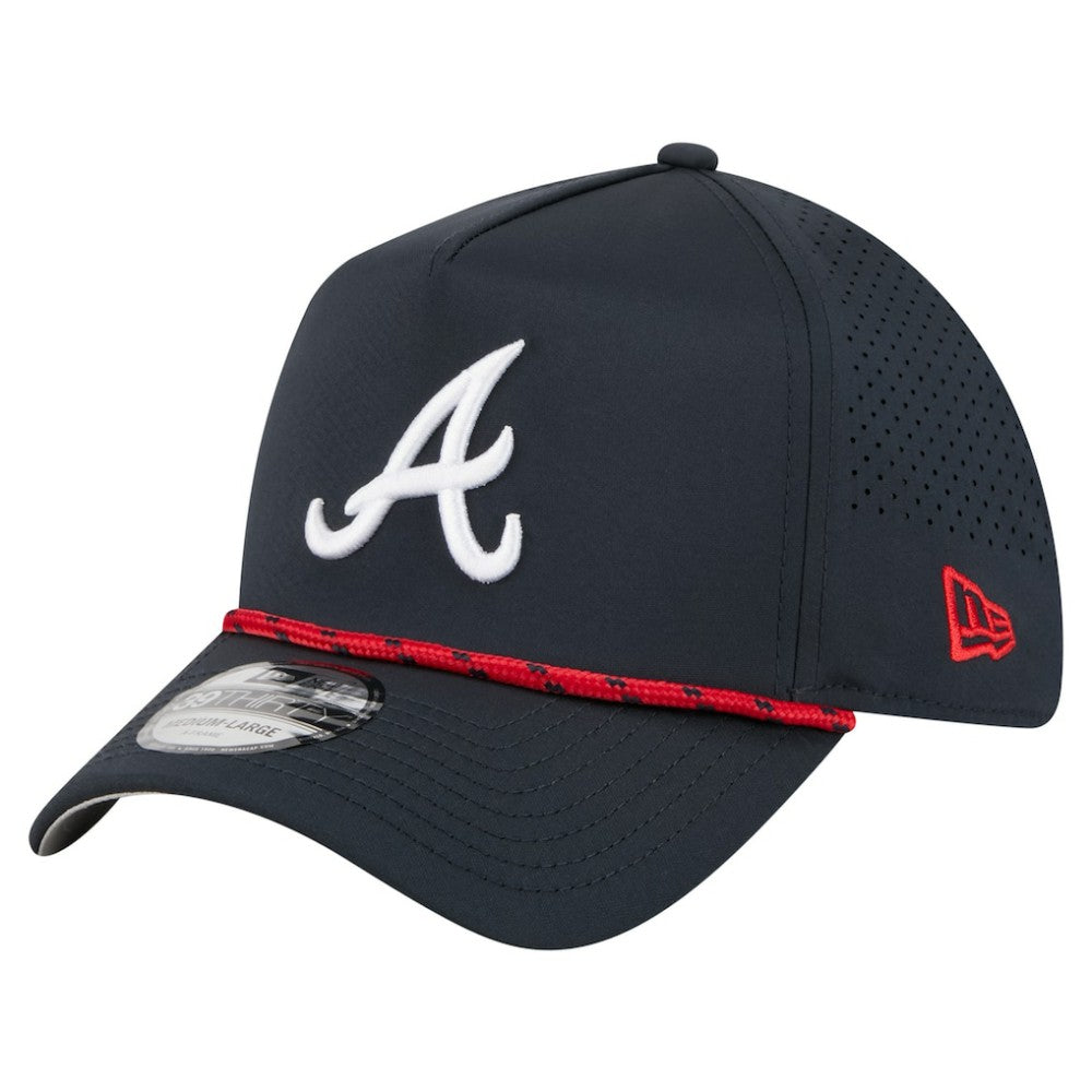 Atlanta Braves New Era 39THIRTY A-Frame Perforated Flex Hat - MLB Hats