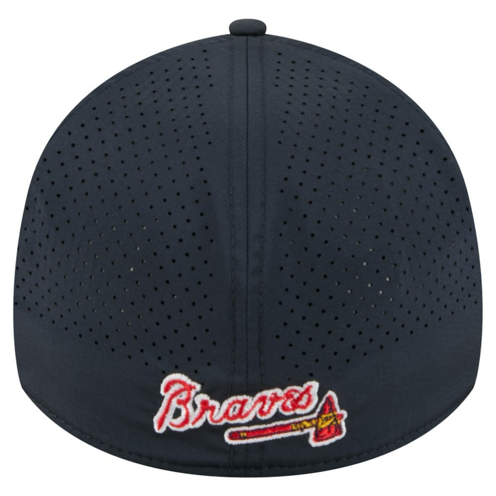 Atlanta Braves New Era 39THIRTY A-Frame Perforated Flex Hat - MLB Hats