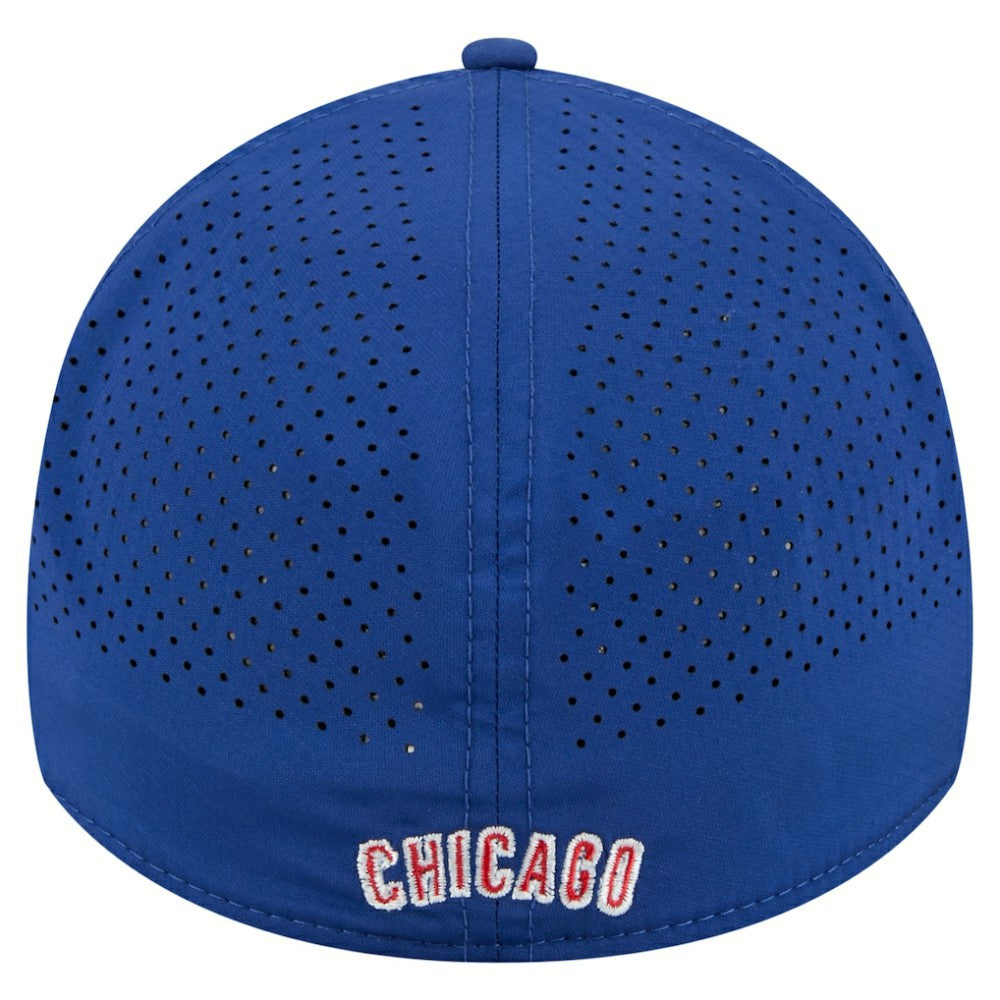 Chicago Cubs New Era 39THIRTY A-Frame Perforated Flex Hat - MLB Hats
