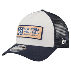 New York Yankees New Era Text A-Frame Trucker 9FORTY Hat - MLB Hats