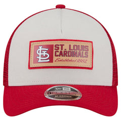 St. Louis Cardinals New Era Text A-Frame Trucker 9FORTY Hat - MLB Hats