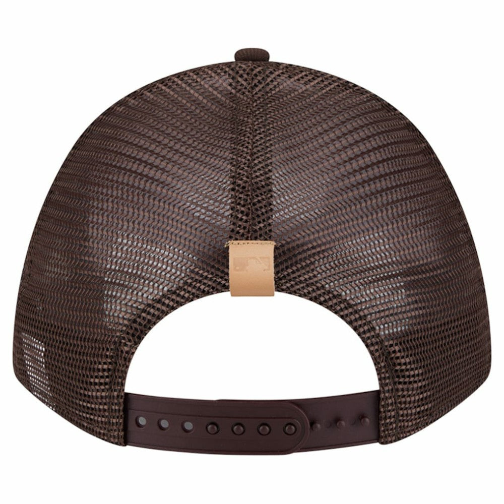 San Diego Padres New Era Text A-Frame Trucker 9FORTY Hat - MLB Hats