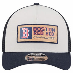 Boston Red Sox New Era Text A-Frame Trucker 9FORTY Hat - MLB Hats