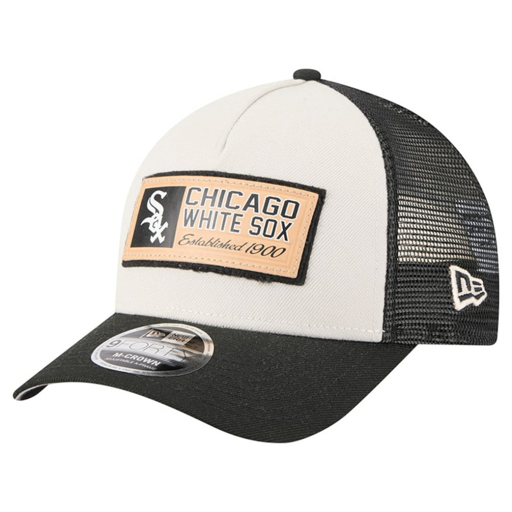 Chicago White Sox New Era Text A-Frame Trucker 9FORTY Hat - MLB Hats