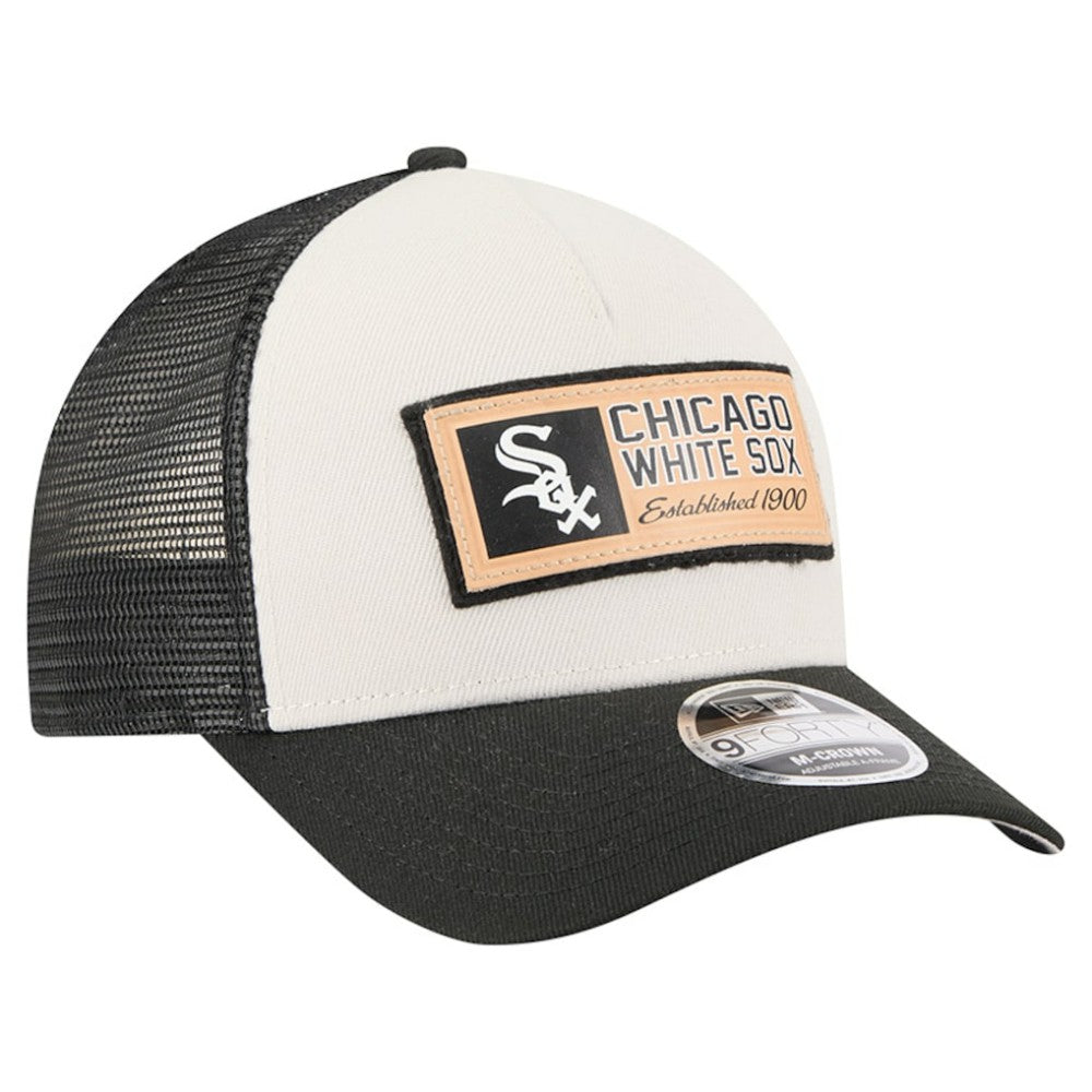 Chicago White Sox New Era Text A-Frame Trucker 9FORTY Hat - MLB Hats