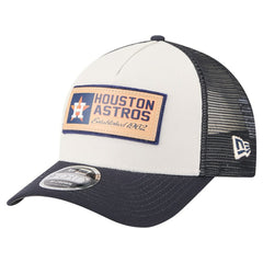 Houston Astros New Era Text A-Frame Trucker 9FORTY Hat - MLB Hats