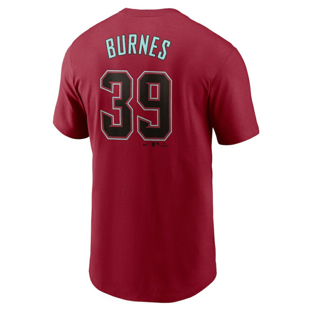 Corbin Burnes Arizona Diamondbacks Nike Fuse Name & Number T-Shirt - MLB T-shirts