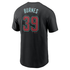 Corbin Burnes Arizona Diamondbacks Nike Fuse Name & Number T-Shirt - MLB T-shirts