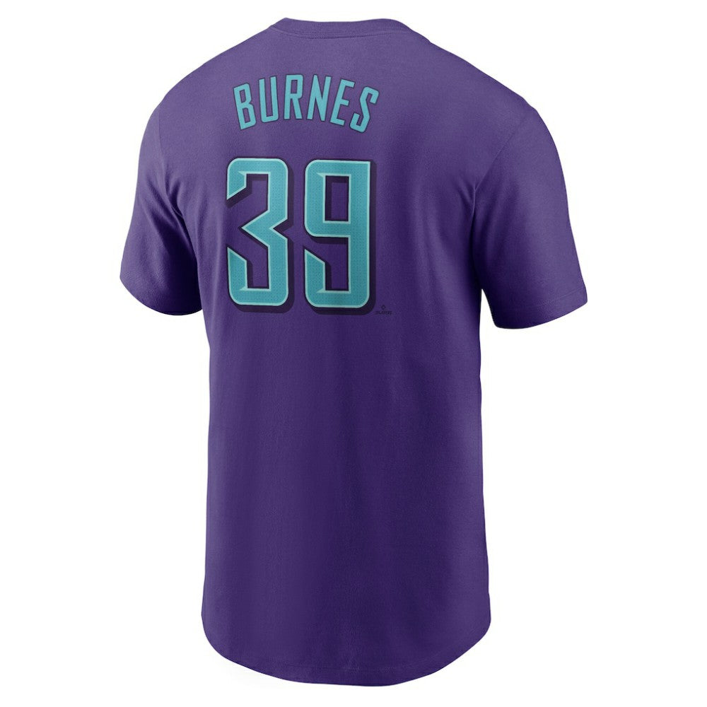 Corbin Burnes Arizona Diamondbacks Nike 2025 City Connect Fuse Name & Number T-Shirt - MLB T-shirts