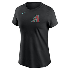 Corbin Burnes Arizona Diamondbacks Nike Women's Fuse Name & Number T-Shirt - MLB T-shirts