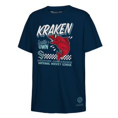 Seattle Kraken Mitchell & Ness Youth Concession Stand T-Shirt -  NHL T-shirts