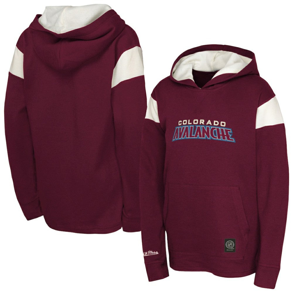 Colorado Avalanche Youth Thermal Lightweight Pullover Hoodie -  NHL Hoodies