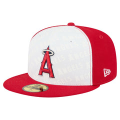 Los Angeles Angels New Era Repeat 59FIFTY Fitted Hat - MLB Hats