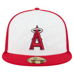 Los Angeles Angels New Era Repeat 59FIFTY Fitted Hat - MLB Hats