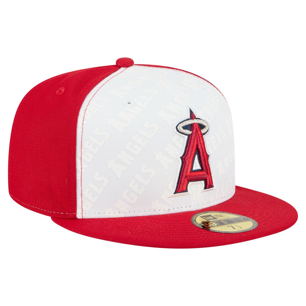 Los Angeles Angels New Era Repeat 59FIFTY Fitted Hat - MLB Hats