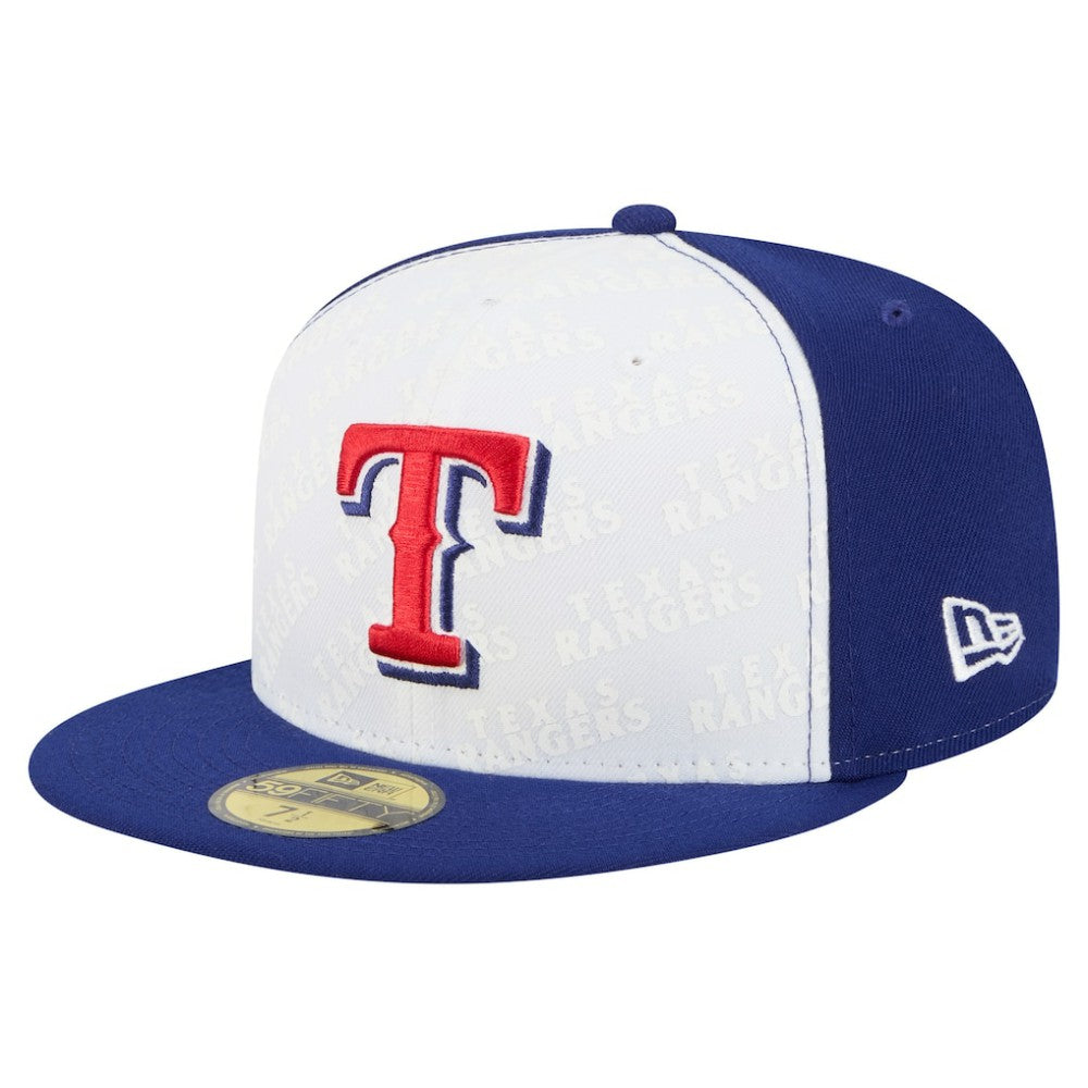 Texas Rangers New Era Repeat 59FIFTY Fitted Hat - MLB Hats