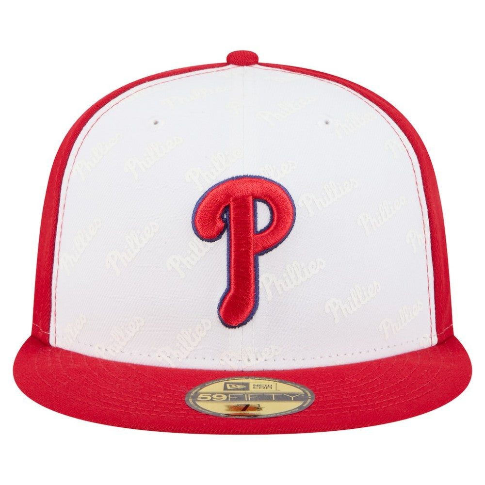 Philadelphia Phillies New Era Repeat 59FIFTY Fitted Hat - MLB Hats