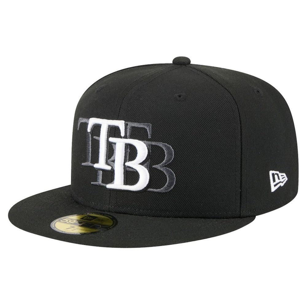 Tampa Bay Rays New Era Tri-Hit 59FIFTY Fitted Hat - MLB Hats