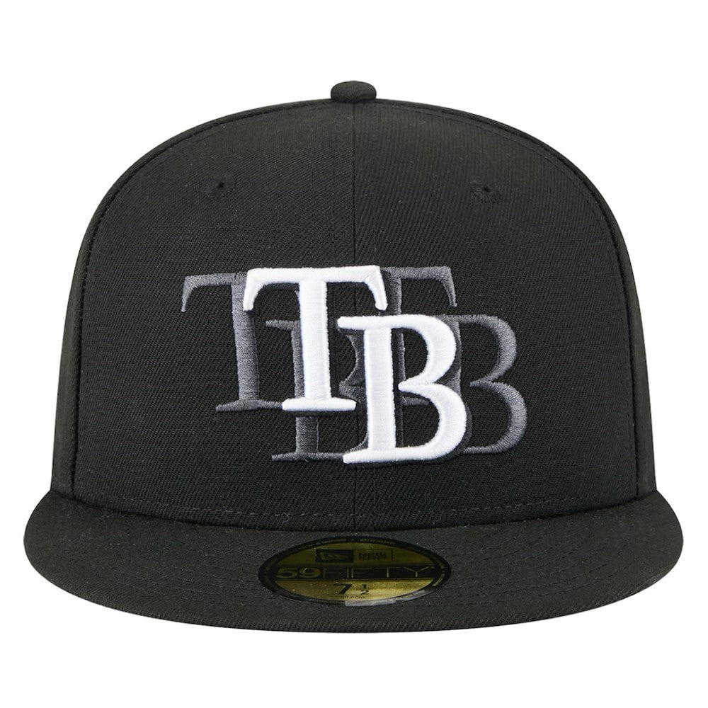 Tampa Bay Rays New Era Tri-Hit 59FIFTY Fitted Hat - MLB Hats