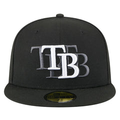 Tampa Bay Rays New Era Tri-Hit 59FIFTY Fitted Hat - MLB Hats