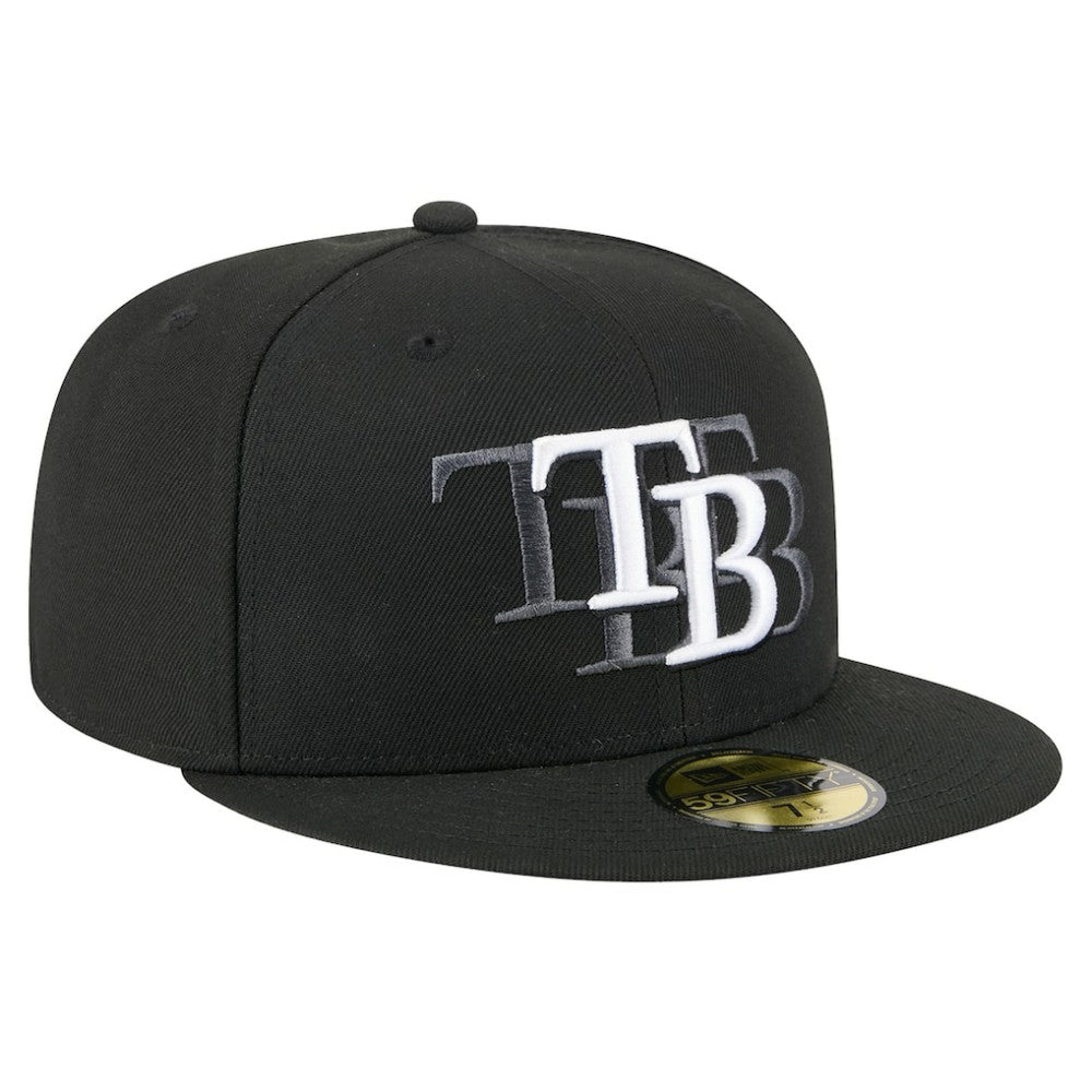 Tampa Bay Rays New Era Tri-Hit 59FIFTY Fitted Hat - MLB Hats