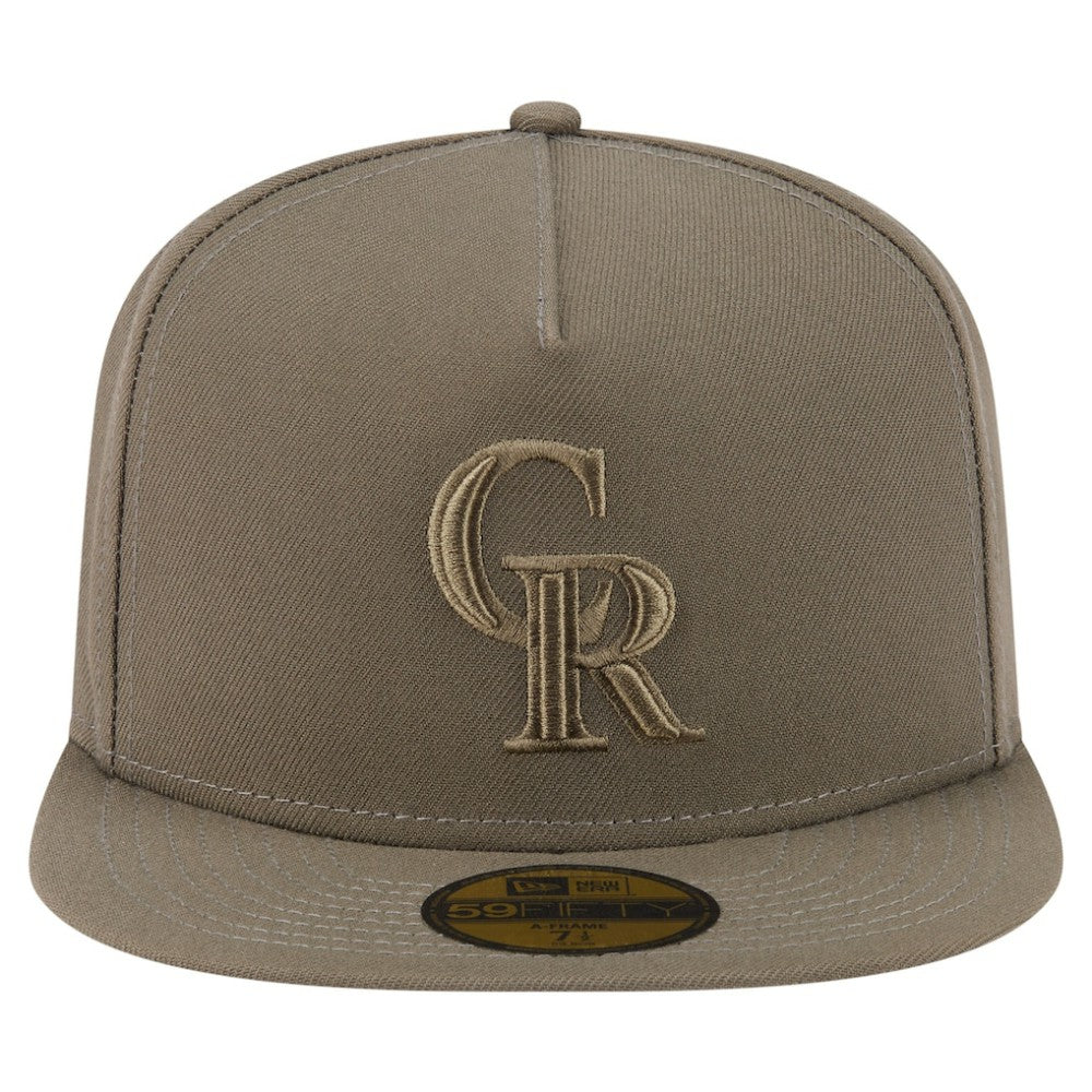 Colorado Rockies New Era Color Pack A-Frame 59FIFTY Fitted Hat - MLB Hats