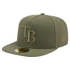 Tampa Bay Rays New Era Color Pack A-Frame 59FIFTY Fitted Hat - MLB Hats