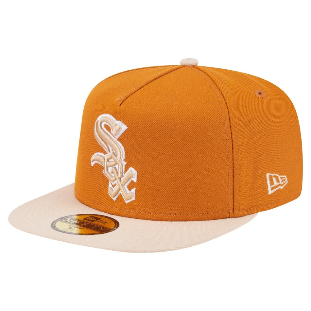 Chicago White Sox New Era Two-Tone Color Pack A-Frame 59FIFTY Fitted Hat - MLB Hats