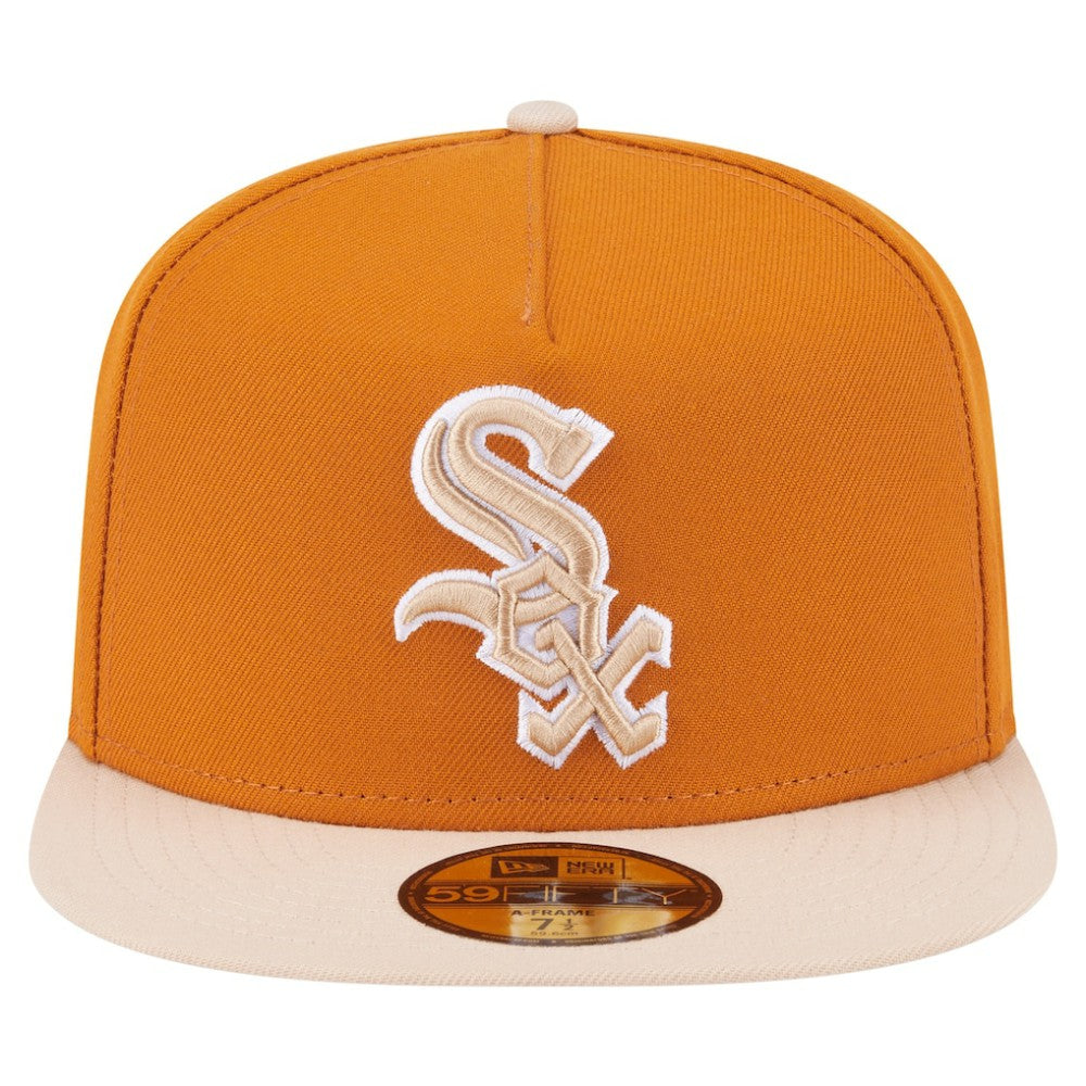 Chicago White Sox New Era Two-Tone Color Pack A-Frame 59FIFTY Fitted Hat - MLB Hats