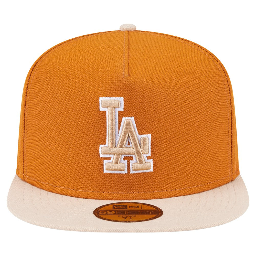 Los Angeles Dodgers New Era Two-Tone Color Pack A-Frame 59FIFTY Fitted Hat - MLB Hats