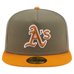 Athletics New Era Two-Tone Color Pack A-Frame 59FIFTY Fitted Hat - MLB Hats