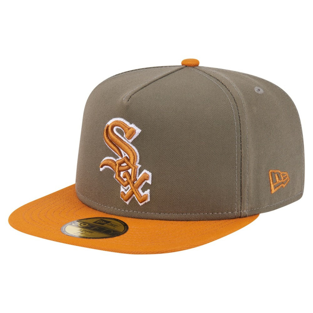Chicago White Sox New Era Two-Tone Color Pack A-Frame 59FIFTY Fitted Hat - MLB Hats