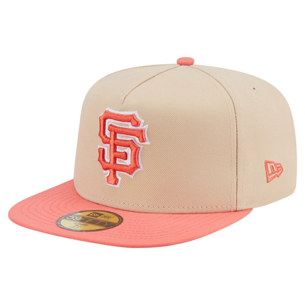San Francisco Giants New Era Two-Tone Color Pack A-Frame 59FIFTY Fitted Hat - MLB Hats