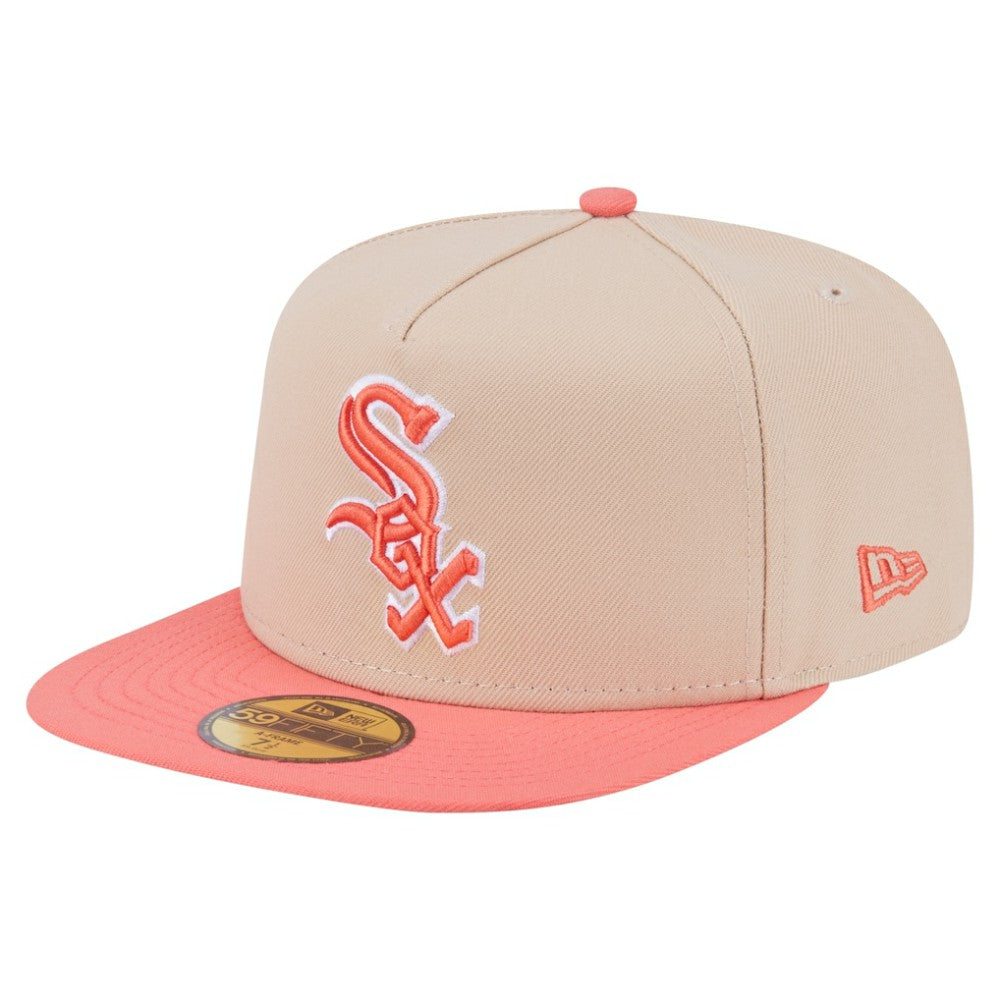 Chicago White Sox New Era Two-Tone Color Pack A-Frame 59FIFTY Fitted Hat - MLB Hats