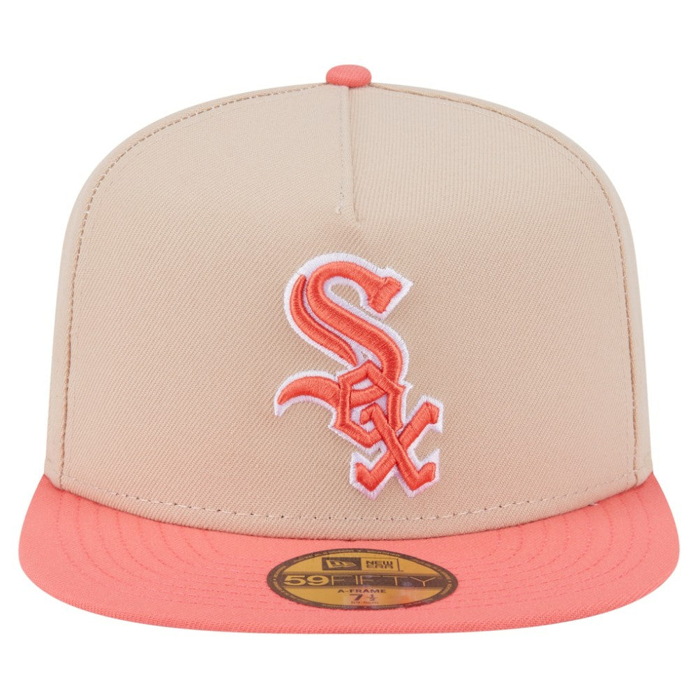 Chicago White Sox New Era Two-Tone Color Pack A-Frame 59FIFTY Fitted Hat - MLB Hats