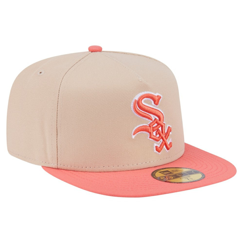 Chicago White Sox New Era Two-Tone Color Pack A-Frame 59FIFTY Fitted Hat - MLB Hats