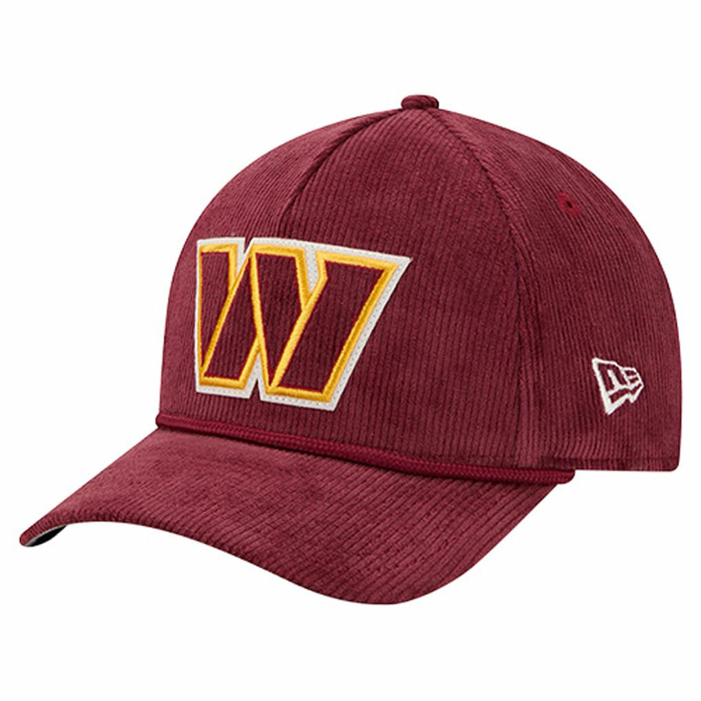 Washington Commanders Cord Corduroy 9FORTY A-Frame Adjustable Hat | NFL Sale