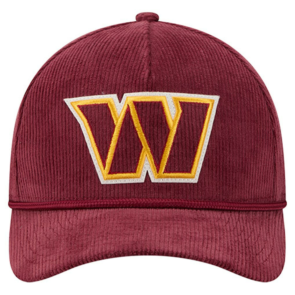 Washington Commanders Cord Corduroy 9FORTY A-Frame Adjustable Hat | NFL Sale