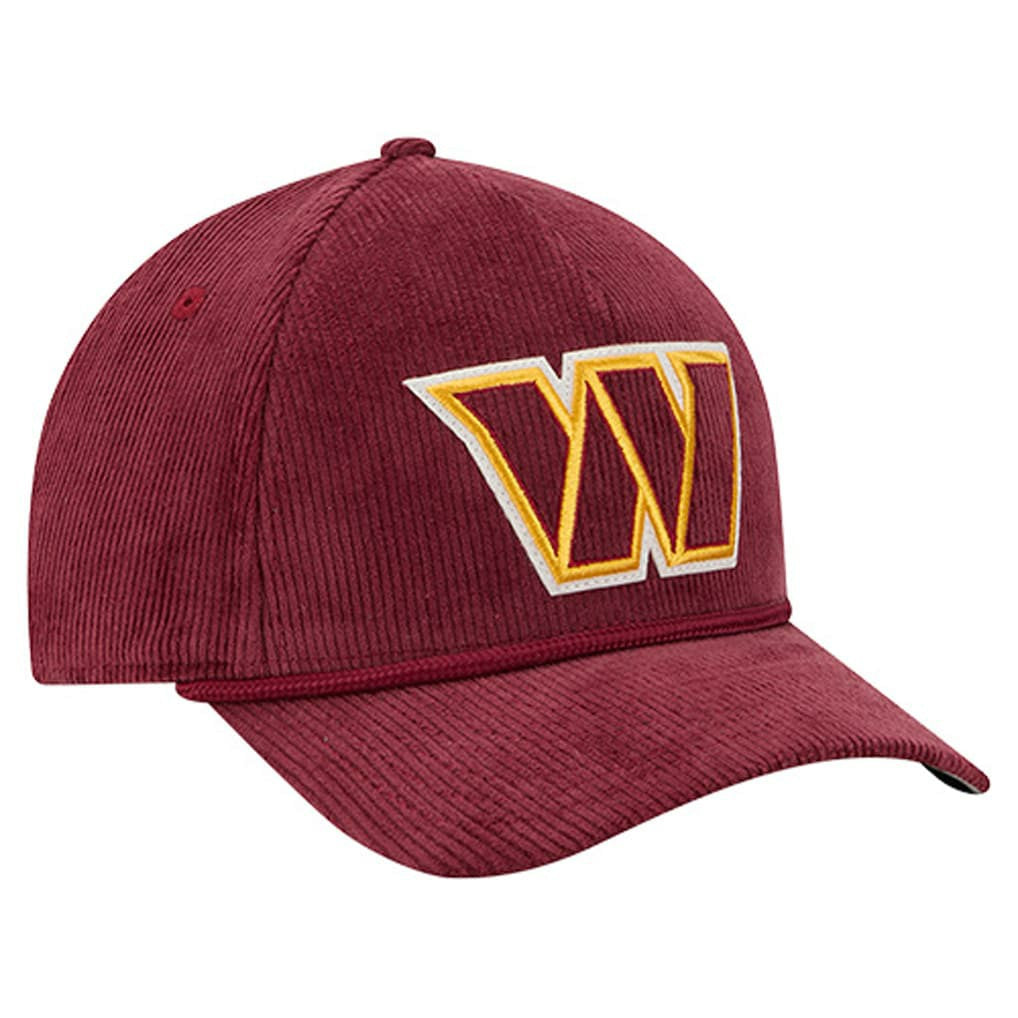 Washington Commanders Cord Corduroy 9FORTY A-Frame Adjustable Hat | NFL Sale