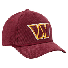 Washington Commanders Cord Corduroy 9FORTY A-Frame Adjustable Hat | NFL Sale