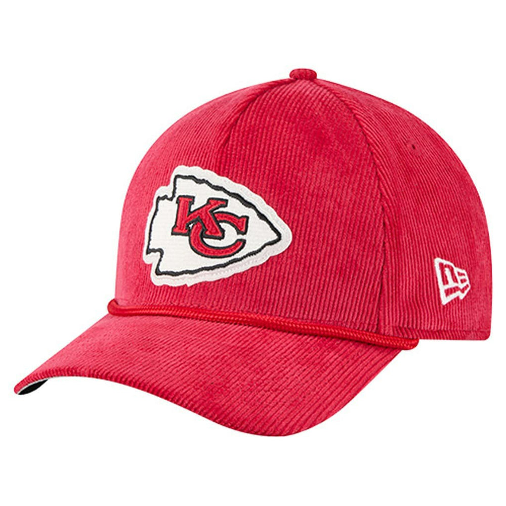 Kansas City Chiefs Cord Corduroy 9FORTY A-Frame Adjustable Hat | NFL On sale