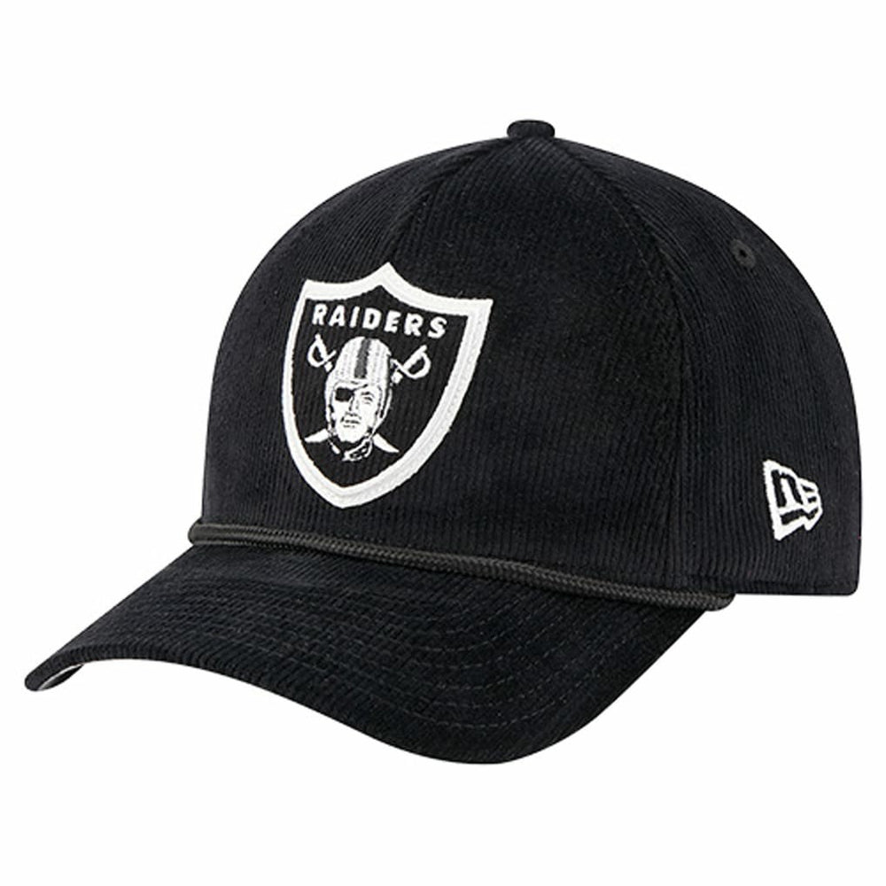 Las Vegas Raiders Cord Corduroy 9FORTY A-Frame Adjustable Hat | NFL Sale