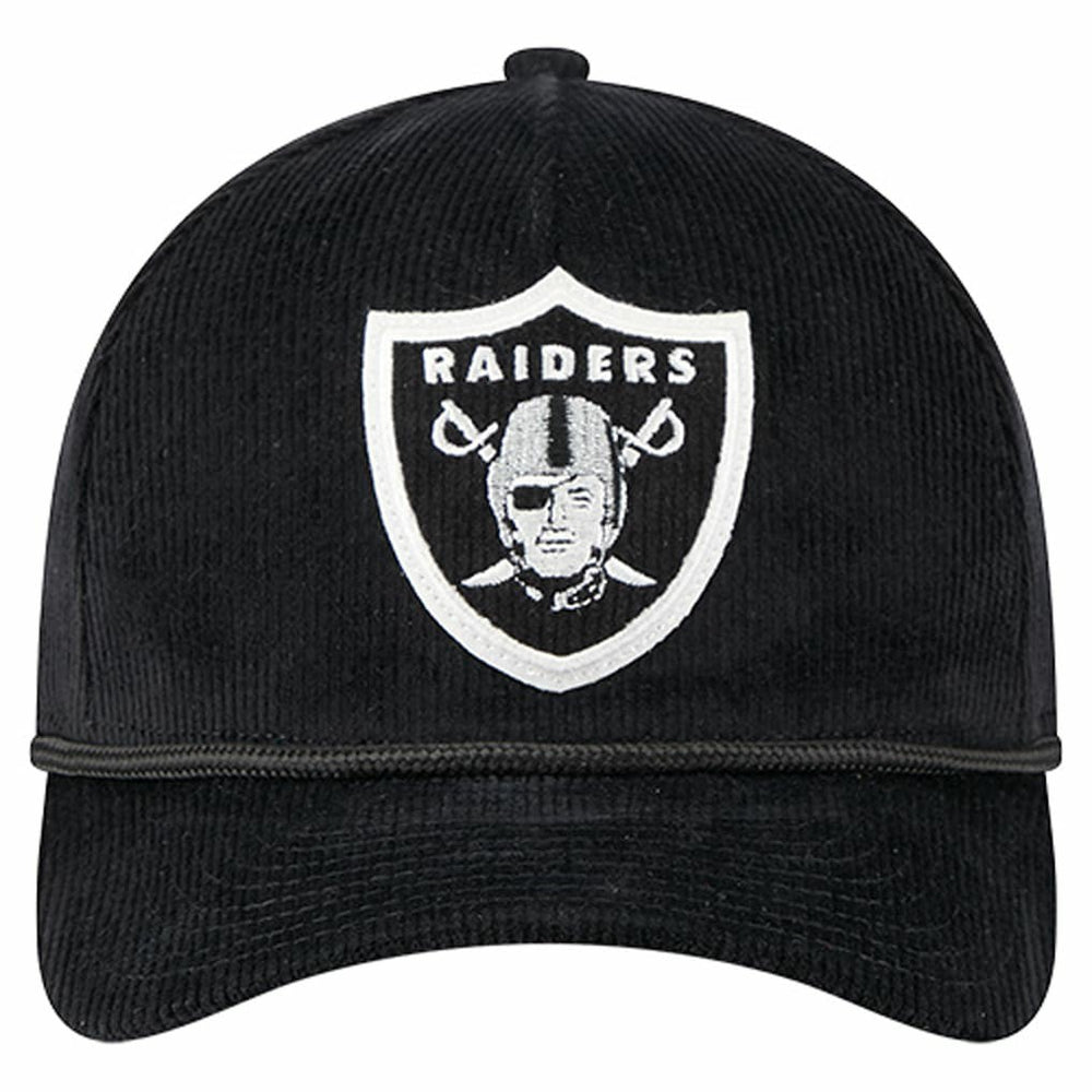 Las Vegas Raiders Cord Corduroy 9FORTY A-Frame Adjustable Hat | NFL Sale