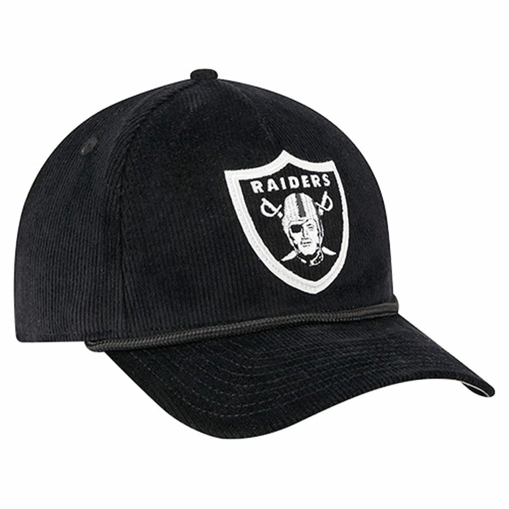 Las Vegas Raiders Cord Corduroy 9FORTY A-Frame Adjustable Hat | NFL Sale
