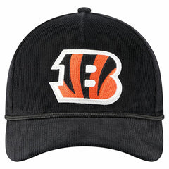 Cincinnati Bengals Cord Corduroy 9FORTY A-Frame Adjustable Hat | NFL Outlet