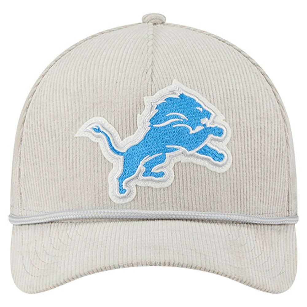 Detroit Lions Cord Corduroy 9FORTY A-Frame Adjustable Hat | NFL Sale