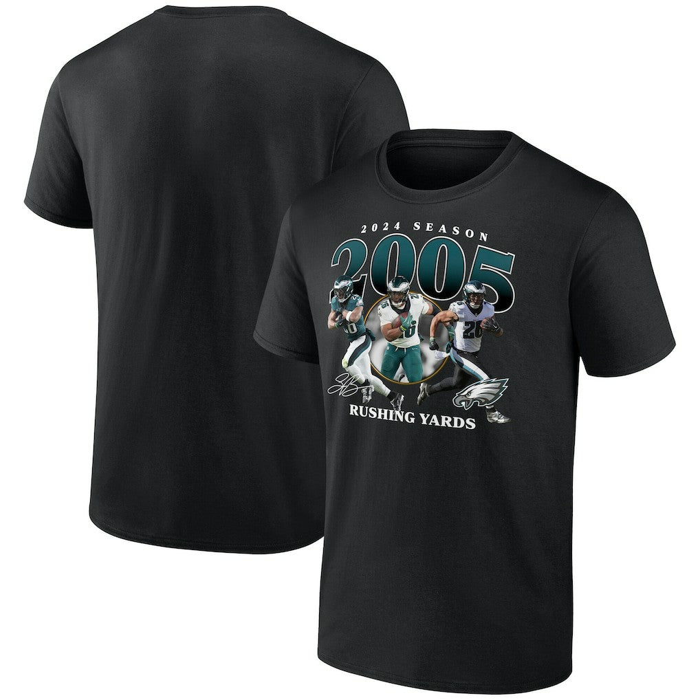 Philadelphia Eagles Saquon Barkley  2000 Yards T-Shirt | NFL US